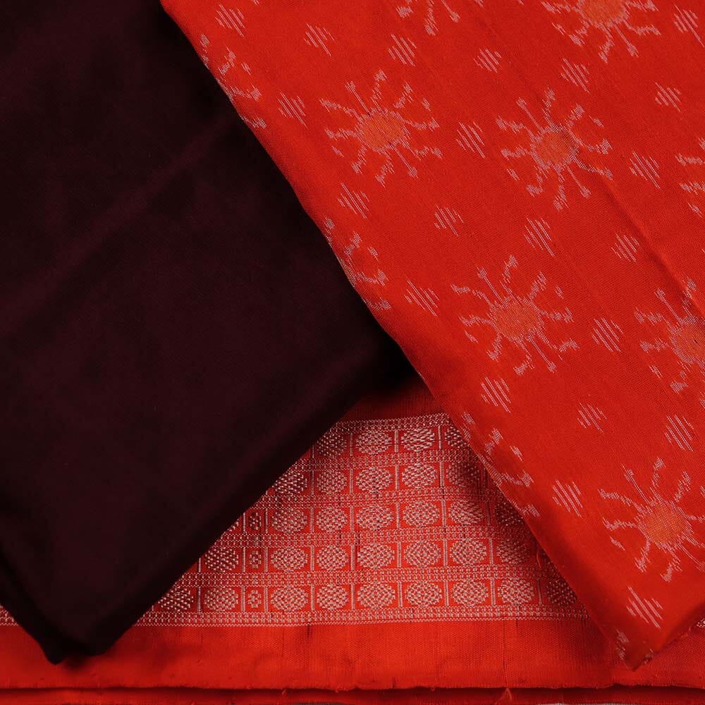 Handloom Sambalpuri Silk Dress Material Dress Material Handloom_Silk Priyadarshini Handloom
