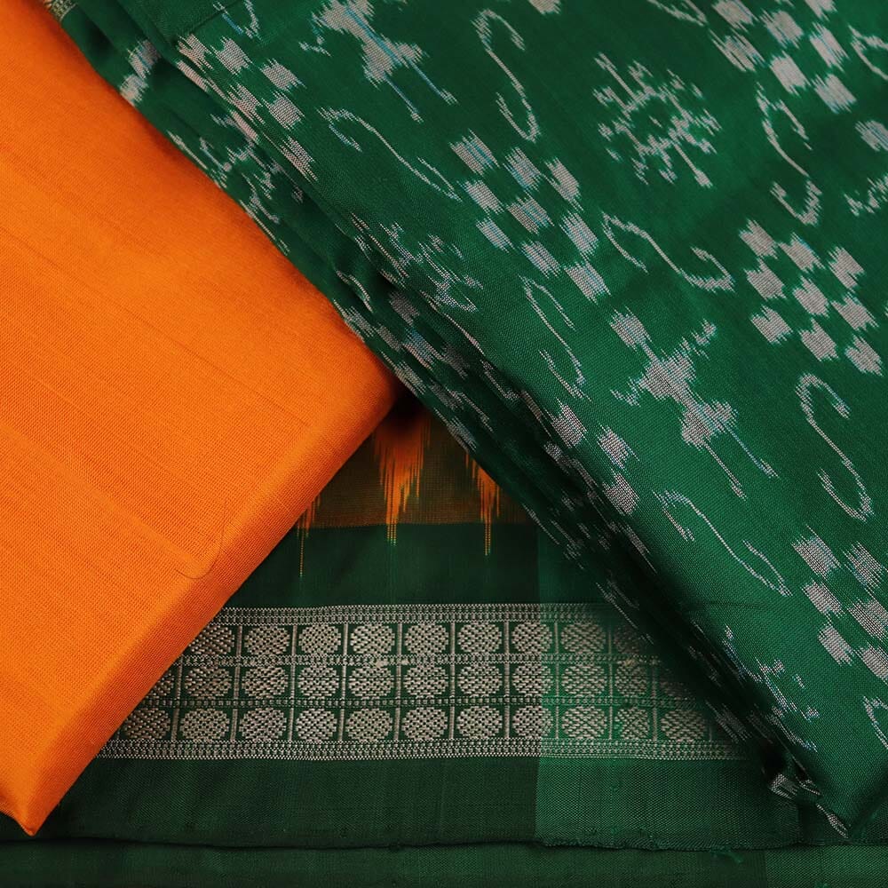 Handloom Sambalpuri Silk Dress Material Dress Material Handloom_Silk Priyadarshini Handloom 