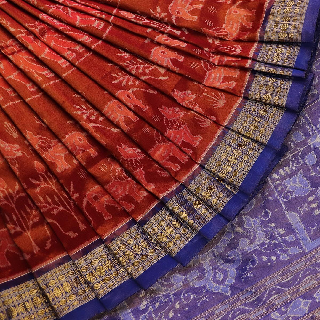 Handloom Sambalpuri Tissue Silk Saree Handloom Saree_Tissue Silk Priyadarshini Handloom