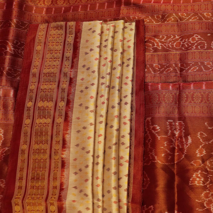 Handloom Sambalpuri Tissue Silk Saree Handloom Saree_Tissue Silk Priyadarshini Handloom 