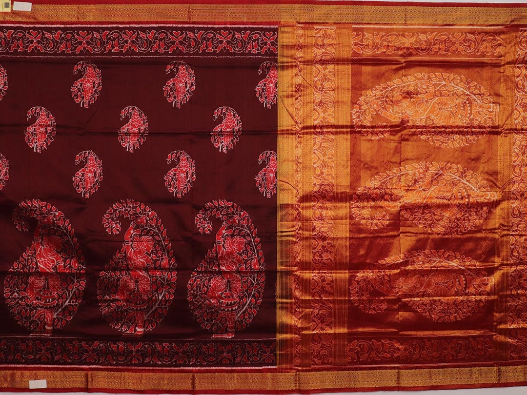 Handloom Sambalpuri Tissue Silk Saree Handloom Saree_Tissue Silk Priyadarshini Handloom