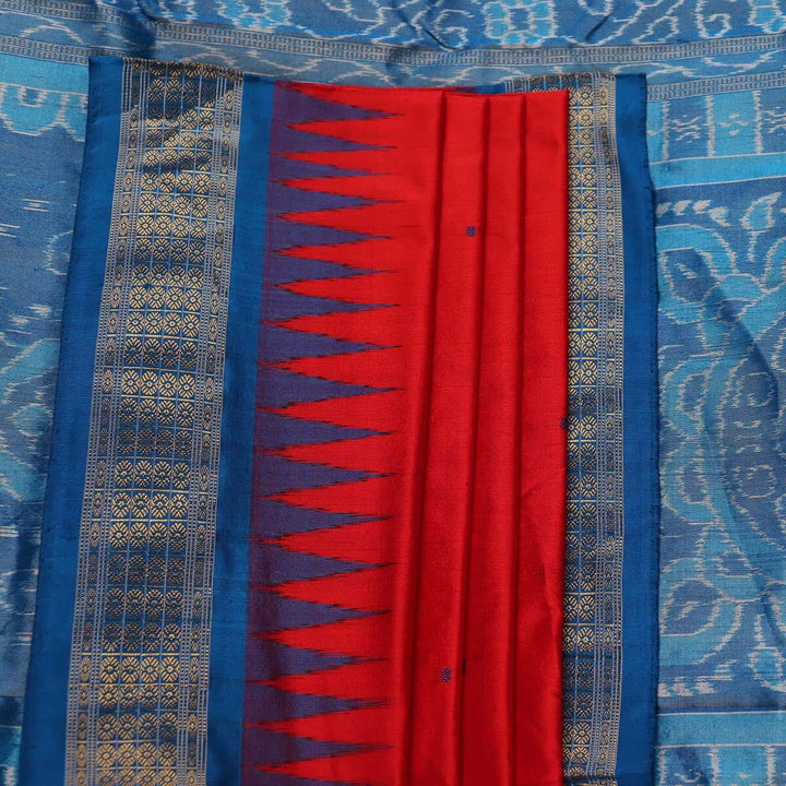 Handloom Sambalpuri Tissue Silk Saree Handloom Saree_Tissue Silk Priyadarshini Handloom 