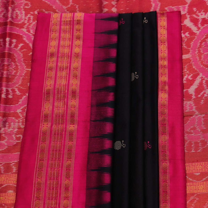 Handloom Sambalpuri Tissue Silk Saree Handloom Saree_Tissue Silk Priyadarshini Handloom 