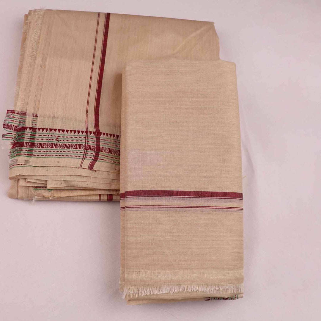 Look Dapper in Sambalpuri Handloom Silk Dhoti with Utari from Priyadarshini Handloom