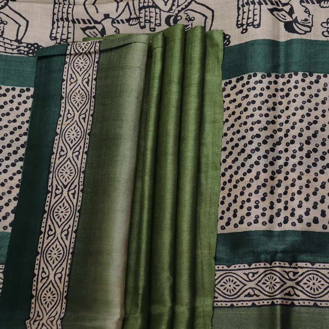 Handloom Sambalpuri Tusser Saree Handloom Saree_Tussser Silk Priyadarshini Handloom