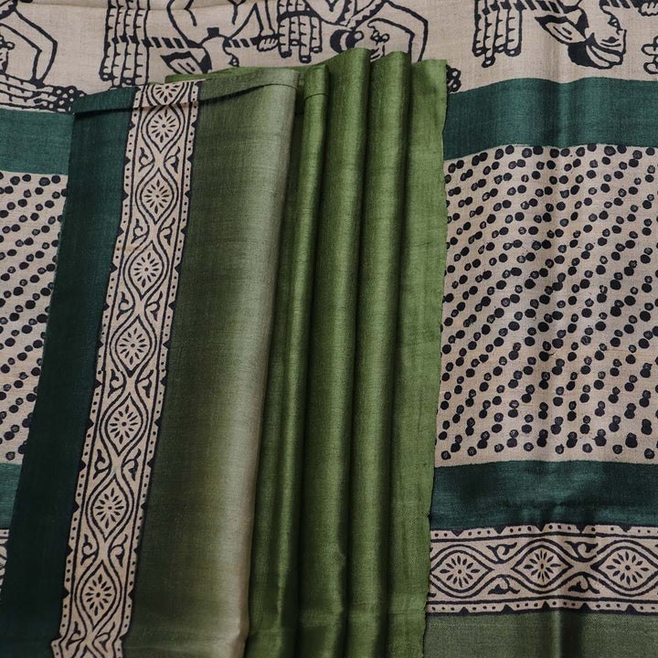 Handloom Sambalpuri Tusser Saree Handloom Saree_Tussser Silk Priyadarshini Handloom