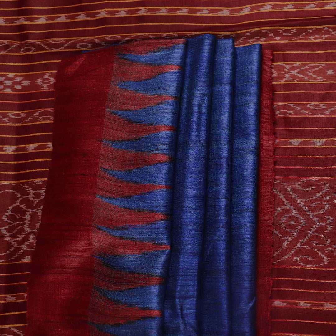 Handloom Sambalpuri Tusser Saree Handloom Saree_Tussser Silk Priyadarshini Handloom