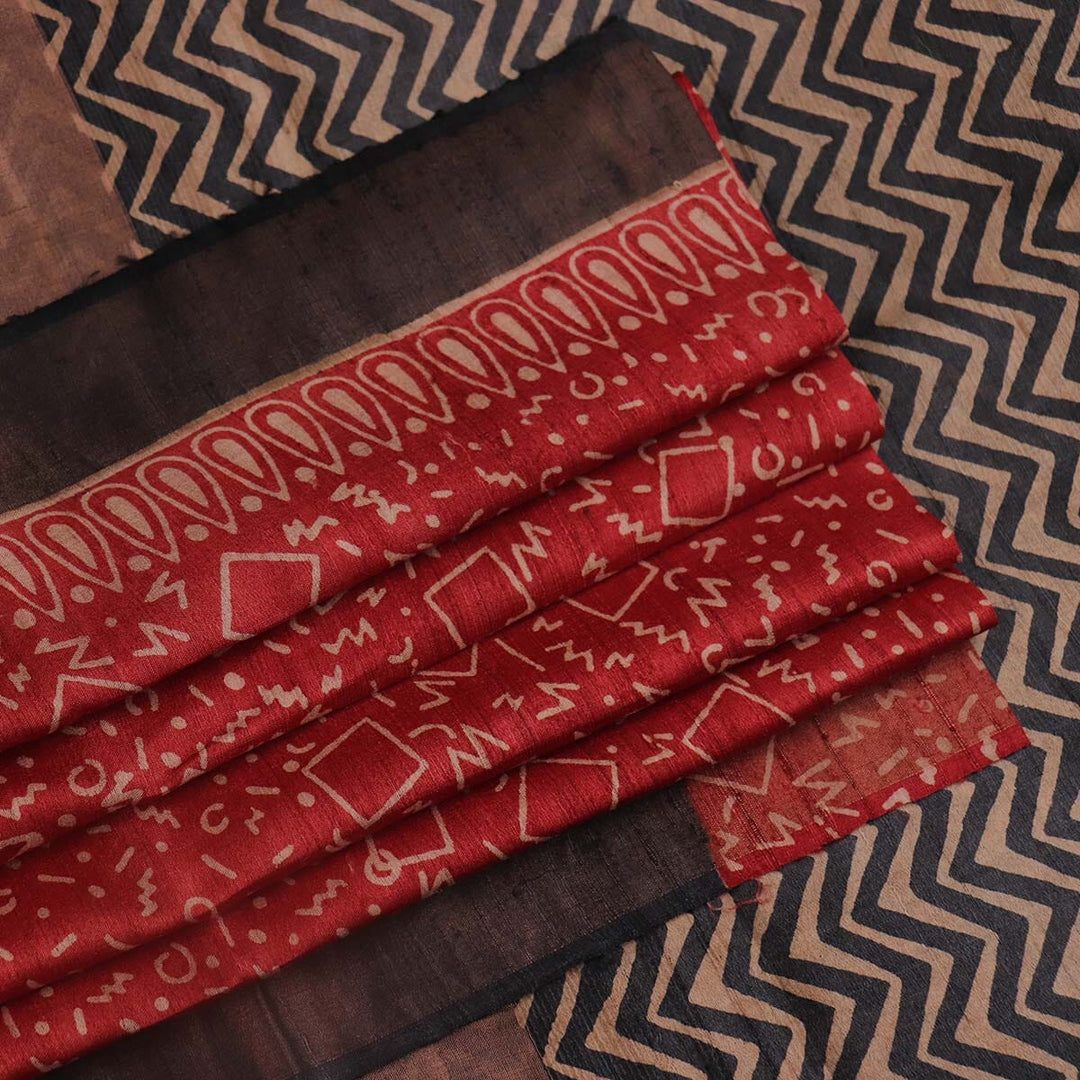 Handloom Sambalpuri Tusser Saree Handloom Saree_Tussser Silk Priyadarshini Handloom