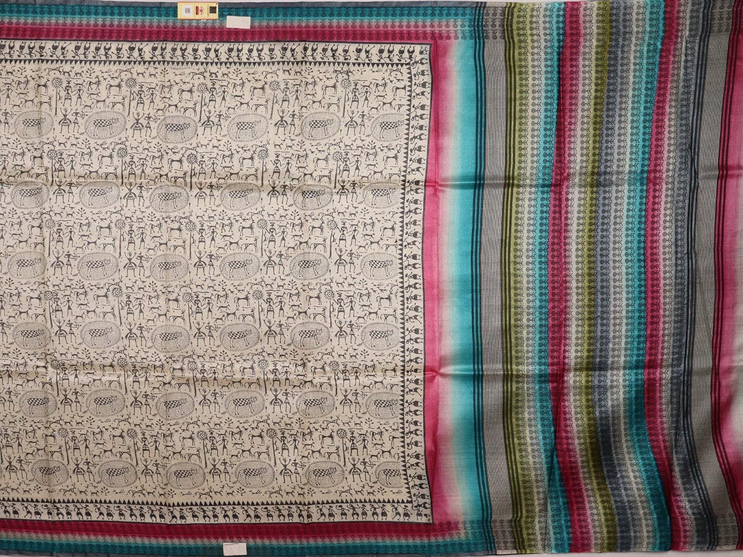 Handloom Sambalpuri Tusser Saree Handloom Saree_Tussser Silk Priyadarshini Handloom