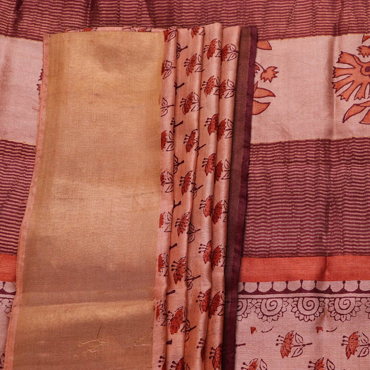 Handloom Sambalpuri Tusser Saree Handloom Saree_Tussser Silk Priyadarshini Handloom