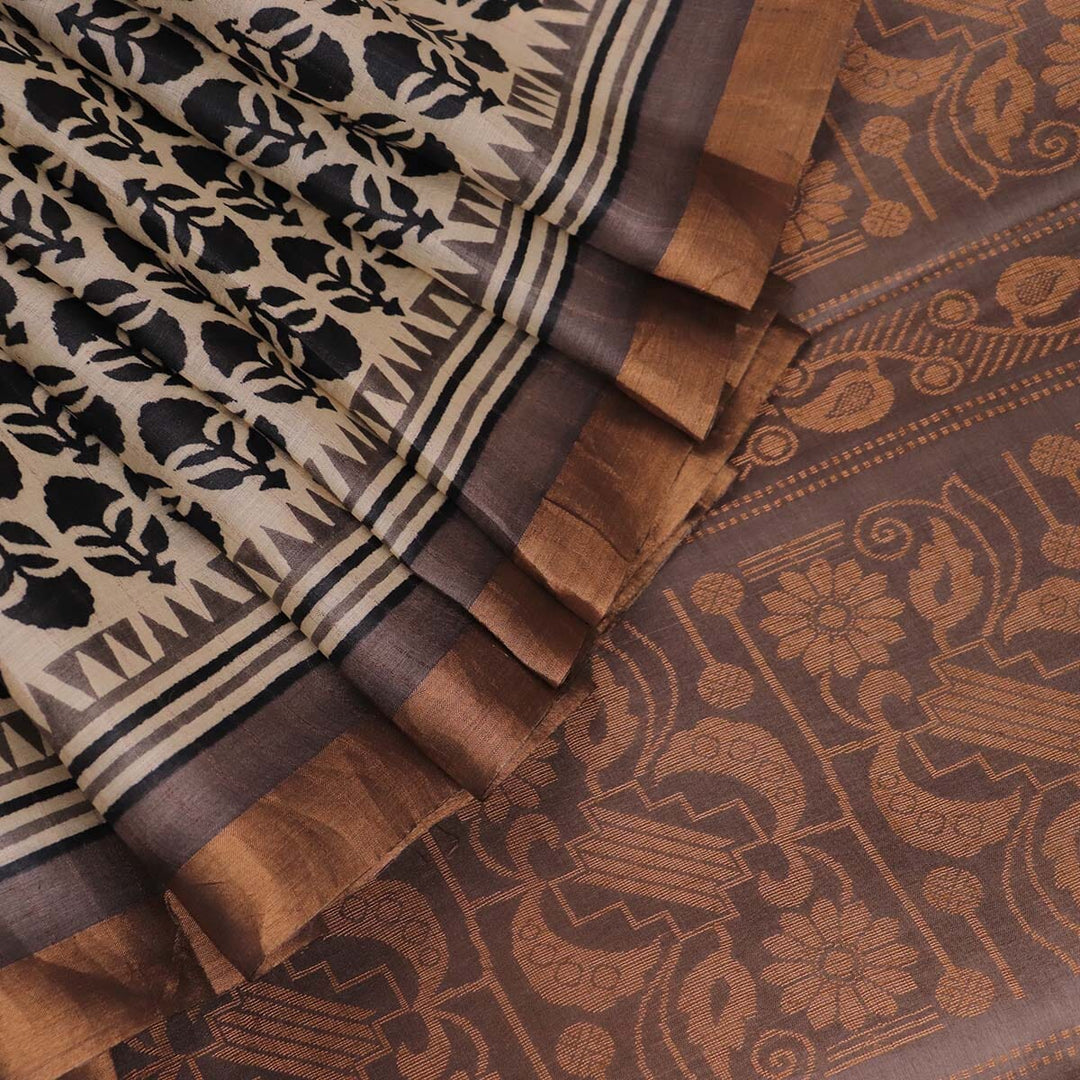 Handloom Sambalpuri Tusser Saree Handloom Saree_Tussser Silk Priyadarshini Handloom 