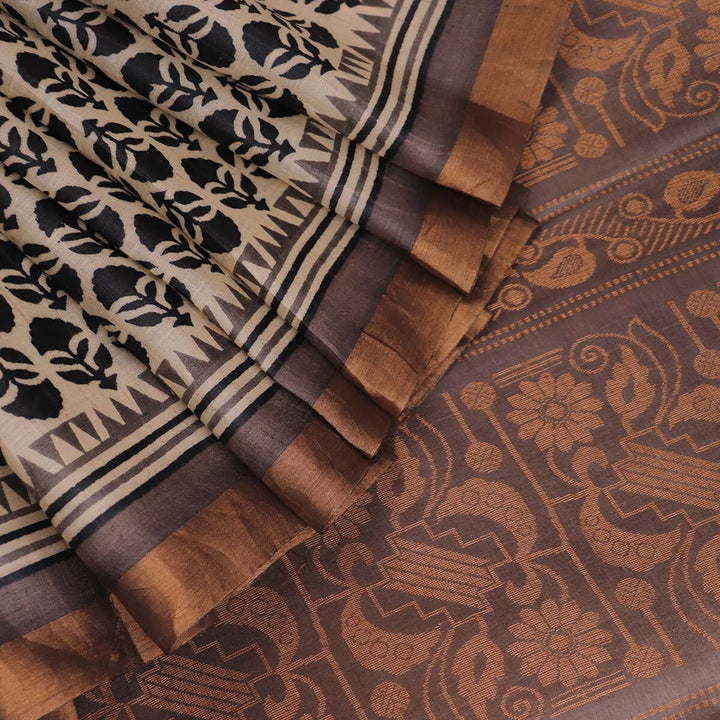 Handloom Sambalpuri Tusser Saree Handloom Saree_Tussser Silk Priyadarshini Handloom