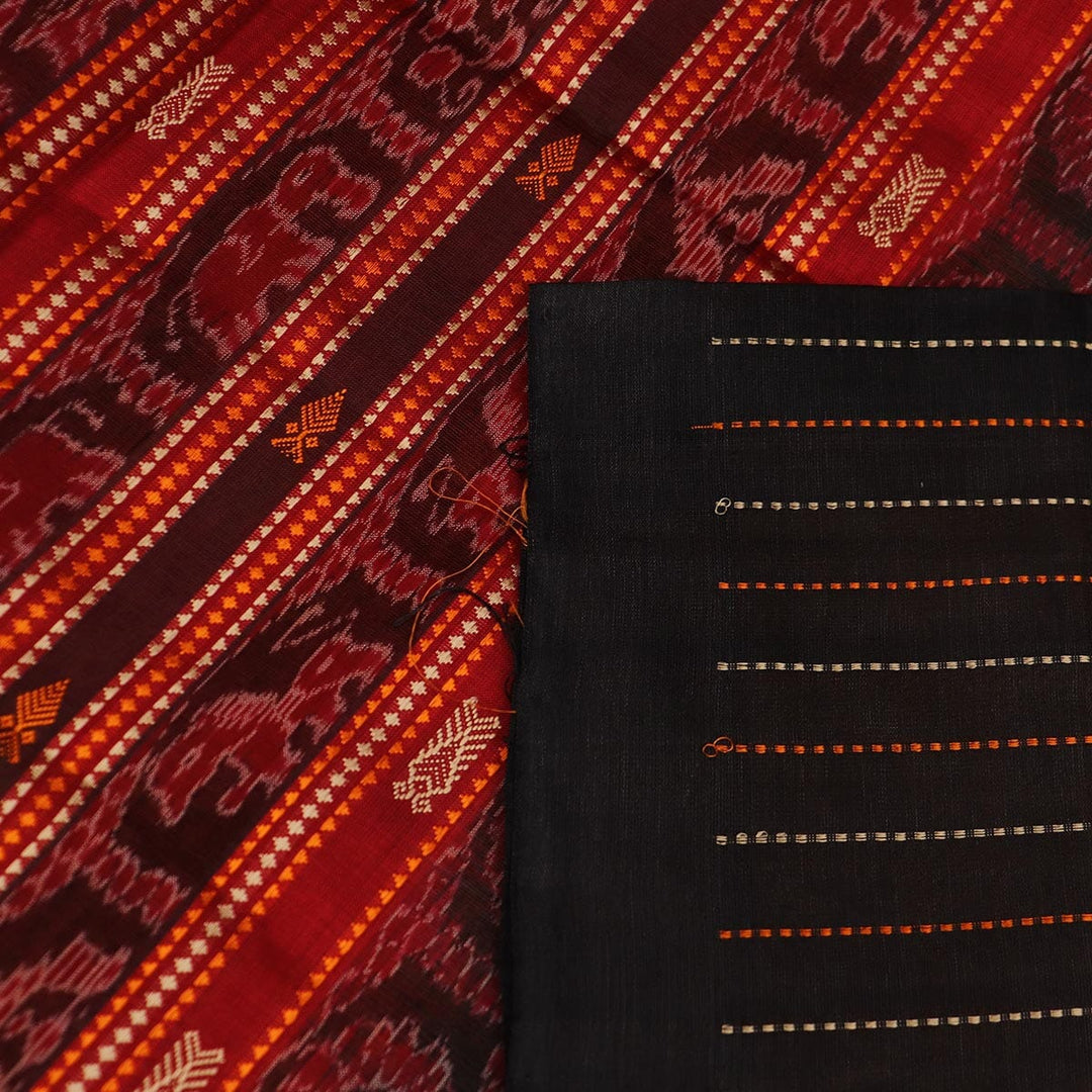 Handloom Sambalpuri Tusser Saree Handloom Saree_Tussser Silk Priyadarshini Handloom 