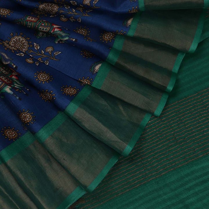 Handloom Sambalpuri Tusser Saree Handloom Saree_Tussser Silk Priyadarshini Handloom