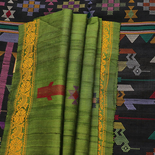 Handloom Sambalpuri Tusser Saree Handloom Saree_Tussser Silk Priyadarshini Handloom