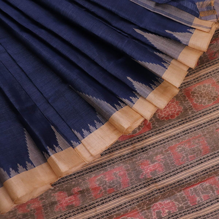 Handloom Sambalpuri Tusser Saree Handloom Saree_Tussser Silk Priyadarshini Handloom
