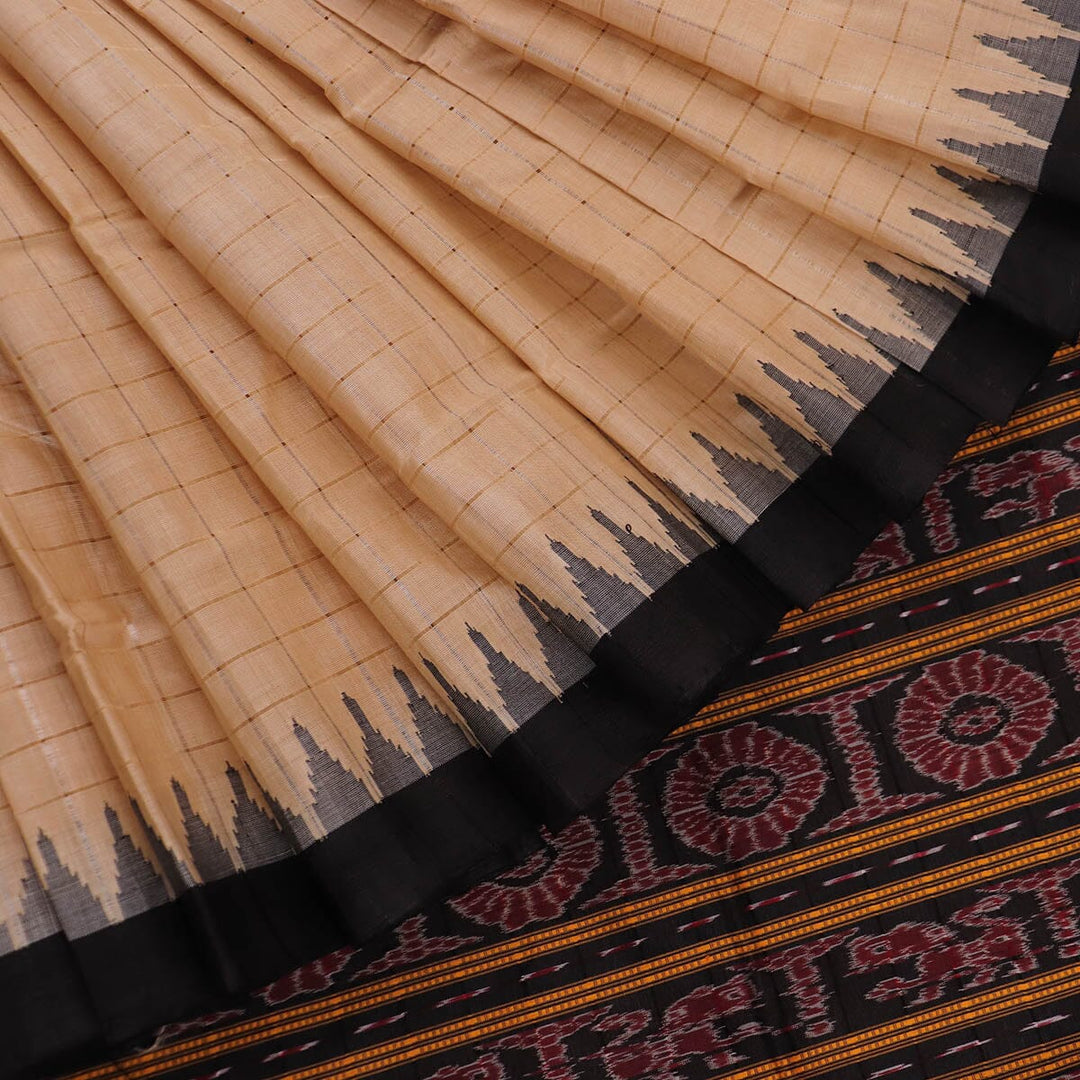 Handloom Sambalpuri Tusser Saree Handloom Saree_Tussser Silk Priyadarshini Handloom 