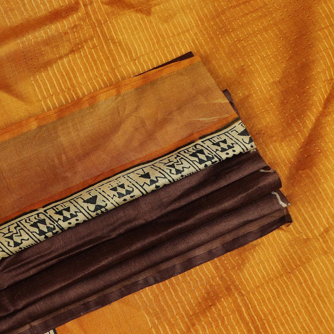 Handloom Sambalpuri Tusser Saree Handloom Saree_Tussser Silk Priyadarshini Handloom