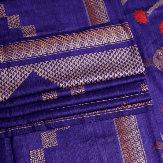 Handloom Sambalpuri Tusser Saree Handloom Saree_Tussser Silk Priyadarshini Handloom