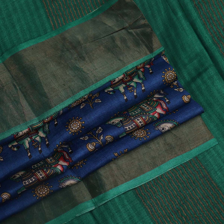 Handloom Sambalpuri Tusser Saree Handloom Saree_Tussser Silk Priyadarshini Handloom