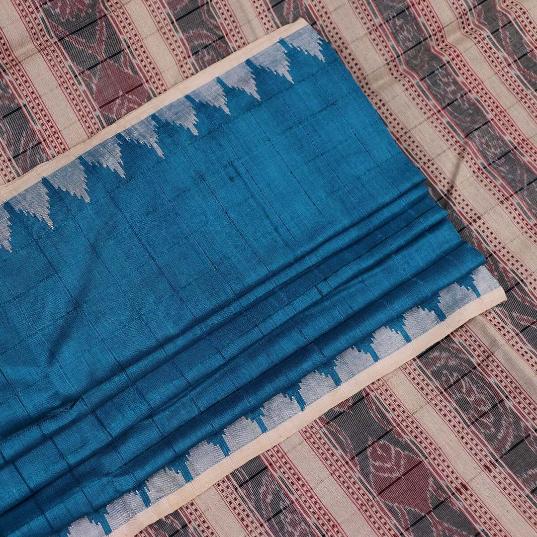 Handloom Sambalpuri Tusser Saree Handloom Saree_Tussser Silk Priyadarshini Handloom