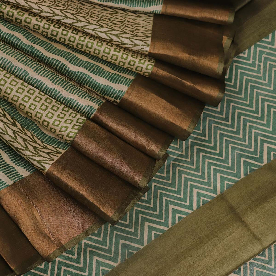 Handloom Sambalpuri Tusser Saree Handloom Saree_Tussser Silk Priyadarshini Handloom