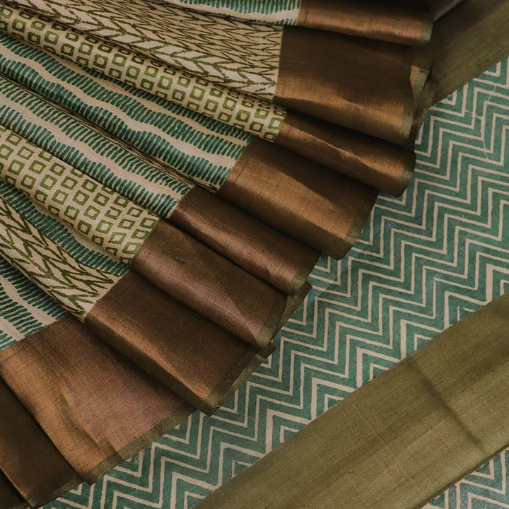 Handloom Sambalpuri Tusser Saree Handloom Saree_Tussser Silk Priyadarshini Handloom
