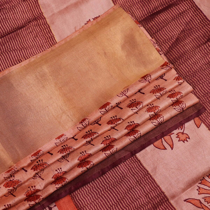 Handloom Sambalpuri Tusser Saree Handloom Saree_Tussser Silk Priyadarshini Handloom