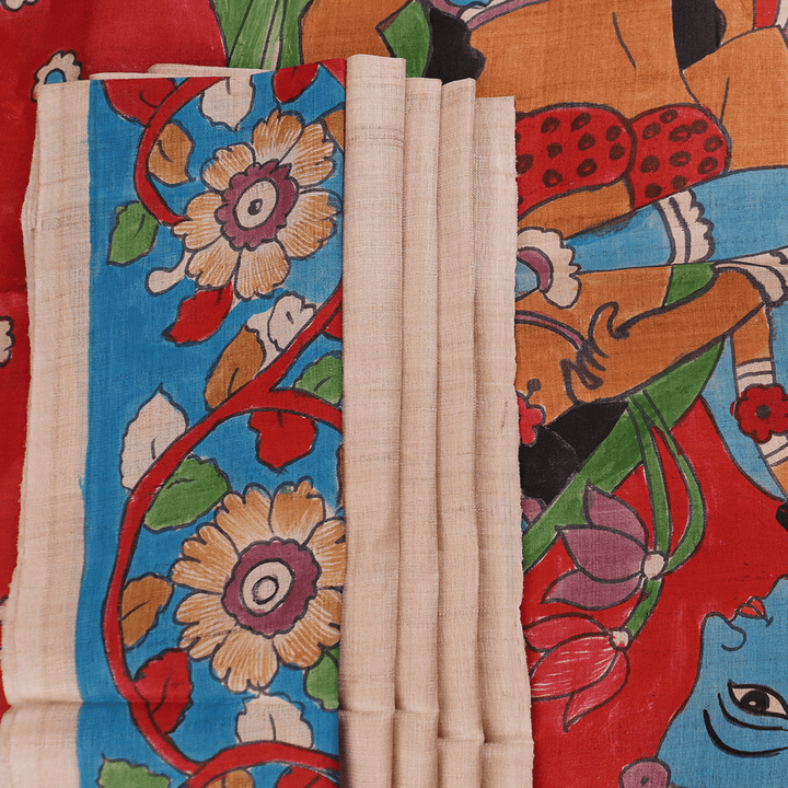 Handloom Sambalpuri Tusser Saree Handloom Saree_Tussser Silk Priyadarshini Handloom