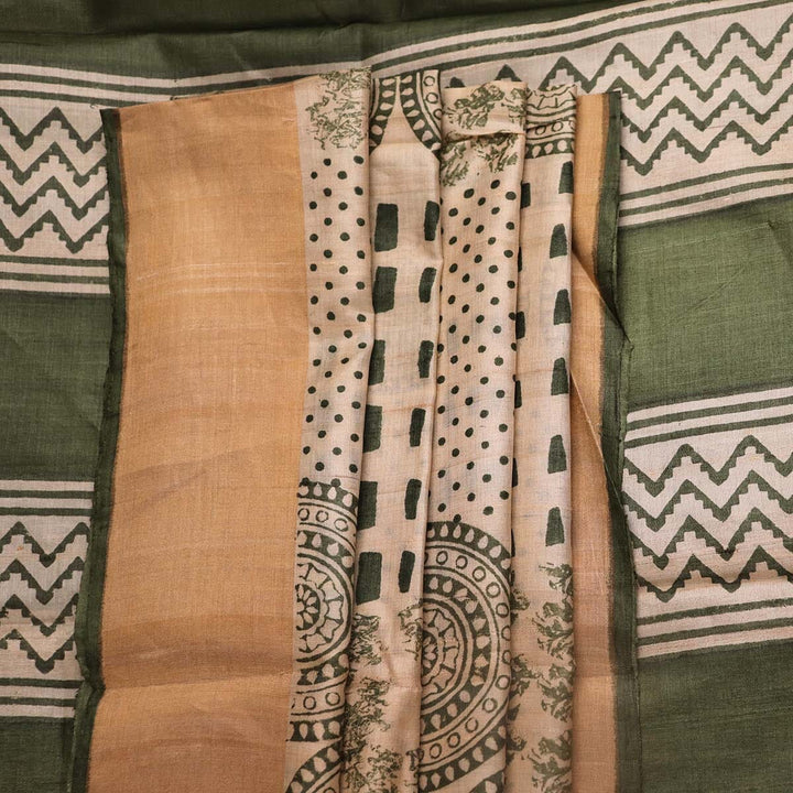 Handloom Sambalpuri Tusser Saree Handloom Saree_Tussser Silk Priyadarshini Handloom