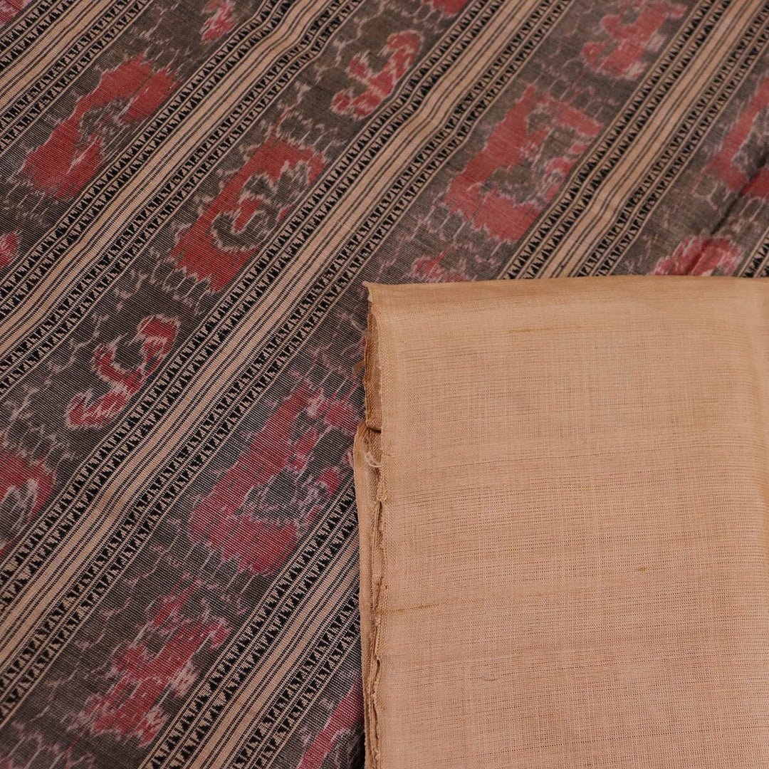 Handloom Sambalpuri Tusser Saree Handloom Saree_Tussser Silk Priyadarshini Handloom