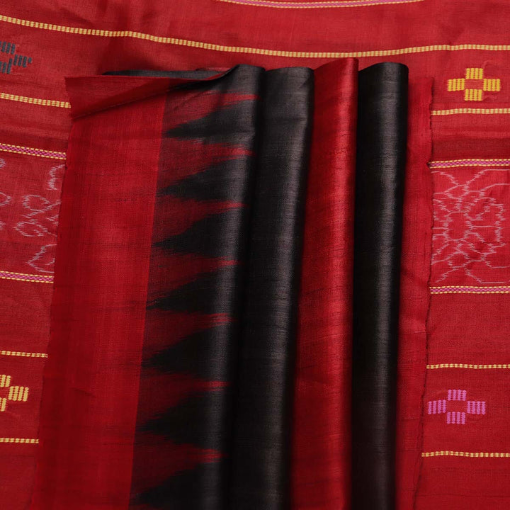 Handloom Sambalpuri Tusser Saree Handloom Saree_Tussser Silk Priyadarshini Handloom 