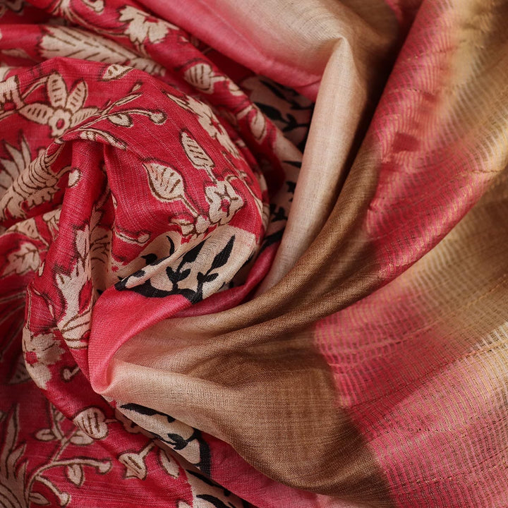 Handloom Sambalpuri Tusser Saree Handloom Saree_Tussser Silk Priyadarshini Handloom