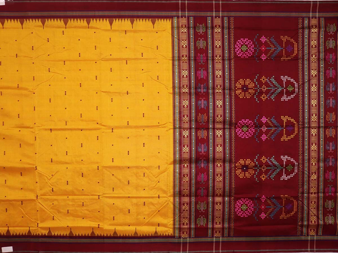 Handloom Sambalpuri Tusser Saree Handloom Saree_Tussser Silk Priyadarshini Handloom