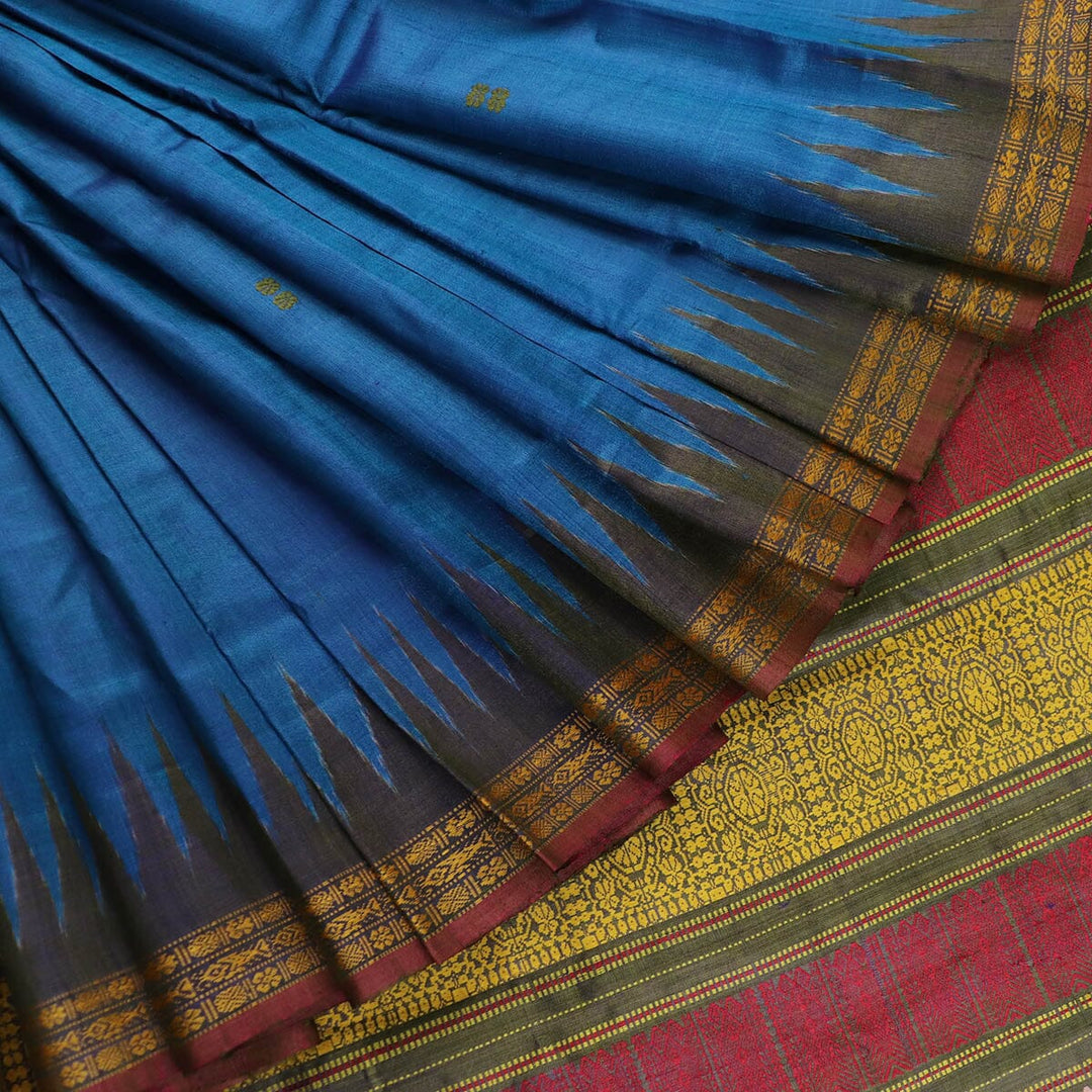 Handloom Sambalpuri Tusser Saree Handloom Saree_Tussser Silk Priyadarshini Handloom 