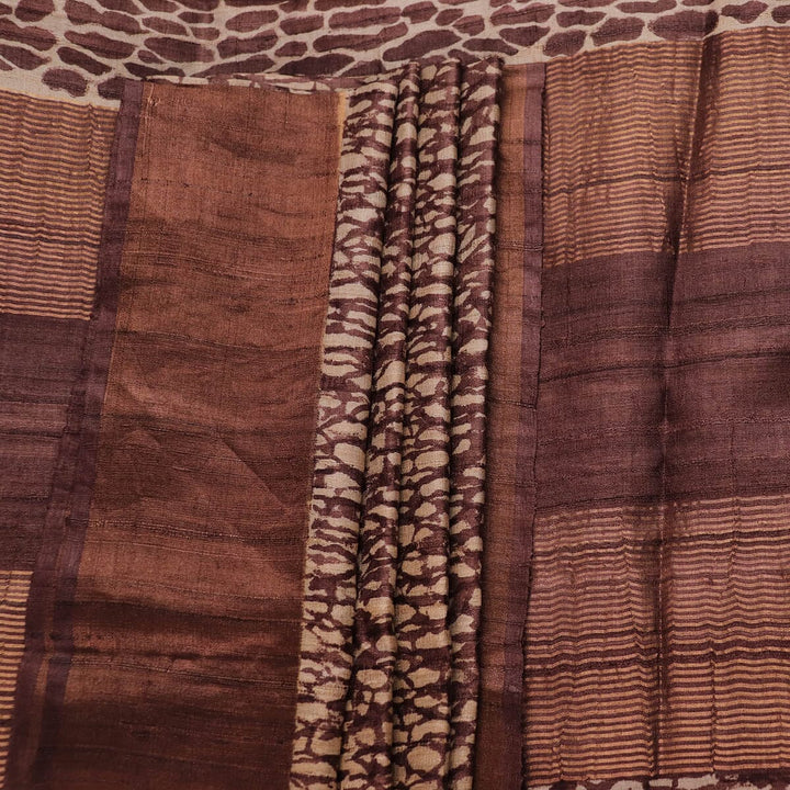 Handloom Sambalpuri Tusser Saree Handloom Saree_Tussser Silk Priyadarshini Handloom