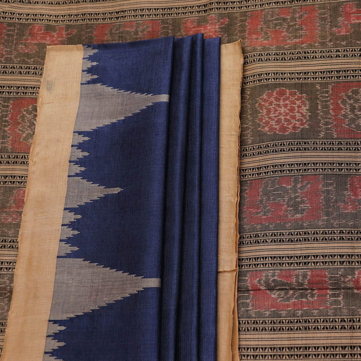 Handloom Sambalpuri Tusser Saree Handloom Saree_Tussser Silk Priyadarshini Handloom