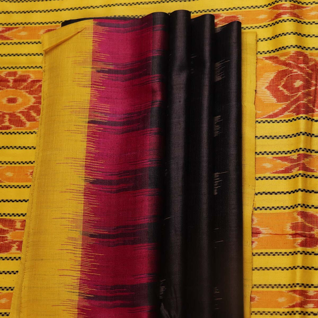 Handloom Sambalpuri Tusser Saree Handloom Saree_Tussser Silk Priyadarshini Handloom 