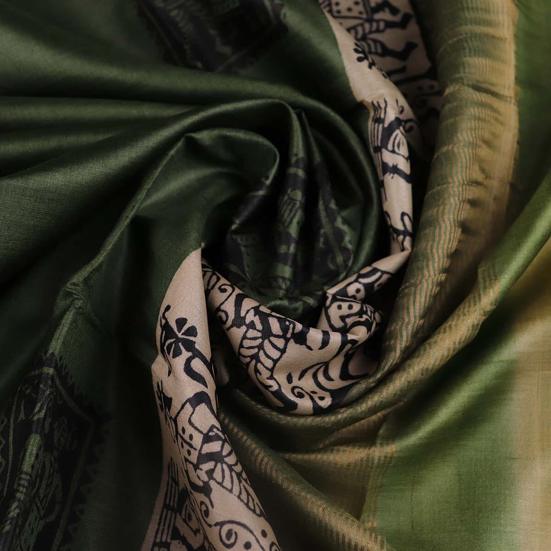 Handloom Sambalpuri Tusser Saree Handloom Saree_Tussser Silk Priyadarshini Handloom