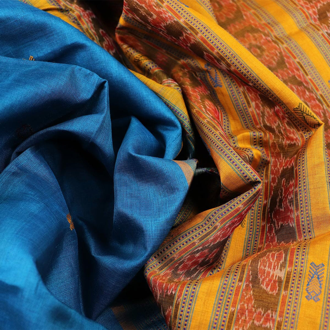 Handloom Sambalpuri Tusser Saree Handloom Saree_Tussser Silk Priyadarshini Handloom 