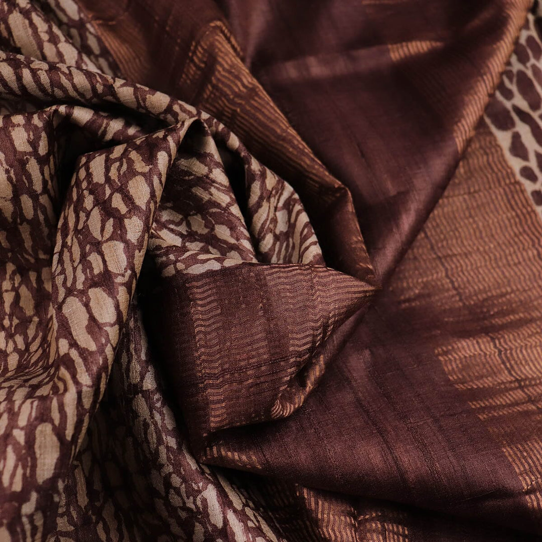 Handloom Sambalpuri Tusser Saree Handloom Saree_Tussser Silk Priyadarshini Handloom