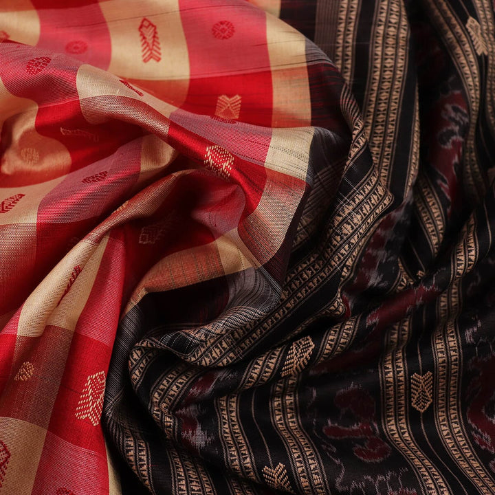Handloom Sambalpuri Tusser Saree Handloom Saree_Tussser Silk Priyadarshini Handloom