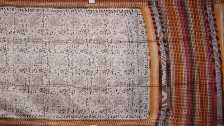 Handloom Sambalpuri Tusser Saree Handloom Saree_Tussser Silk Priyadarshini Handloom 