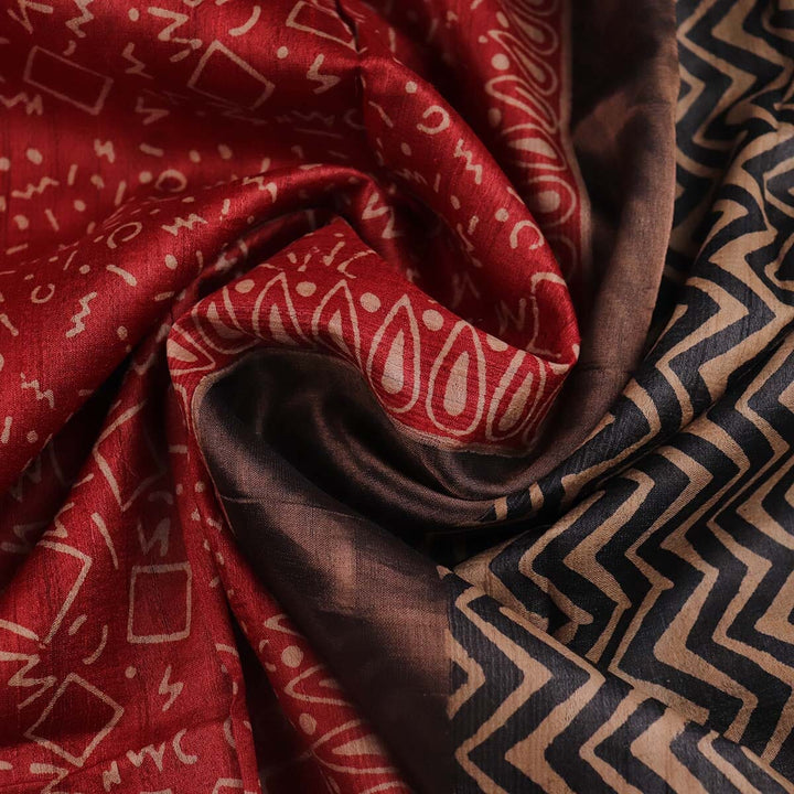 Handloom Sambalpuri Tusser Saree Handloom Saree_Tussser Silk Priyadarshini Handloom