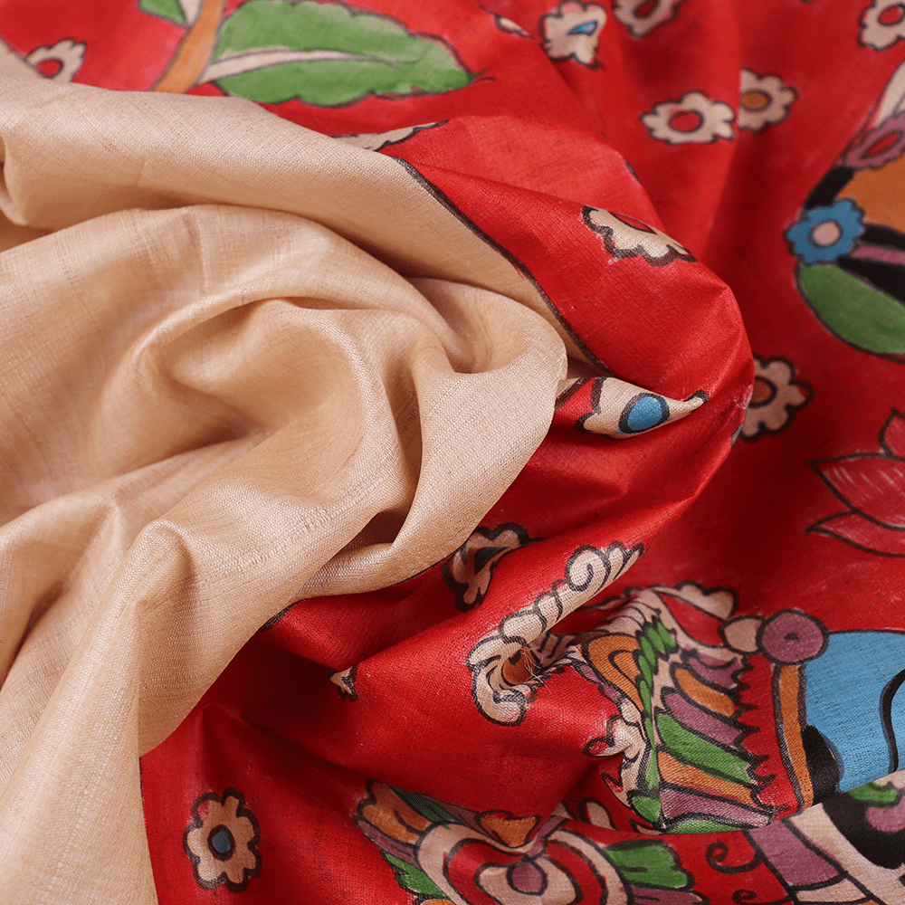 Handloom Sambalpuri Tusser Saree Handloom Saree_Tussser Silk Priyadarshini Handloom