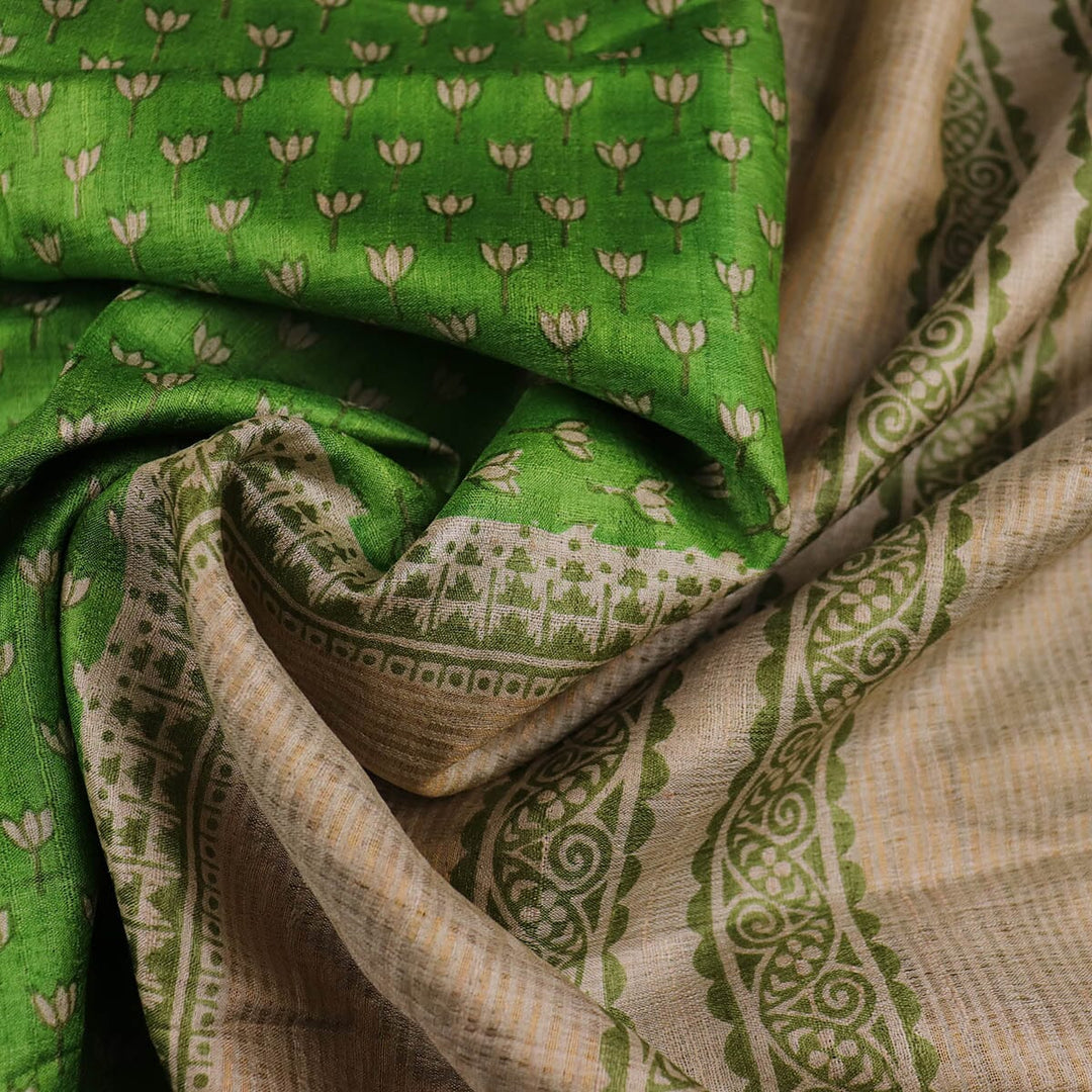 Handloom Sambalpuri Tusser Saree Handloom Saree_Tussser Silk Priyadarshini Handloom