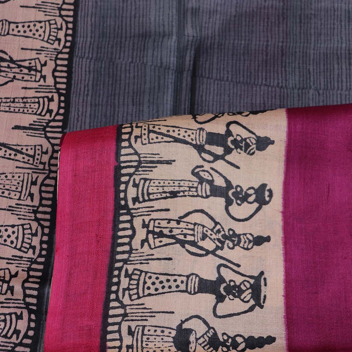 Handloom Sambalpuri Tusser Saree Handloom Saree_Tussser Silk Priyadarshini Handloom