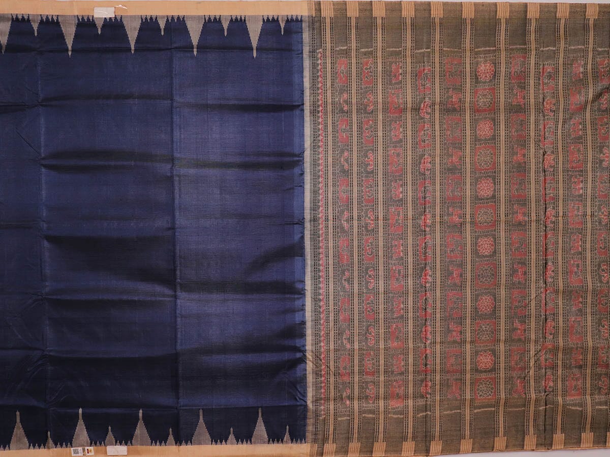 Handloom Sambalpuri Tusser Saree Handloom Saree_Tussser Silk Priyadarshini Handloom