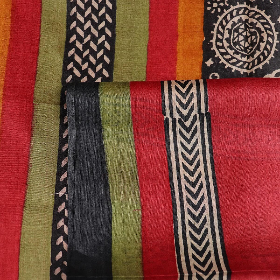 Handloom Sambalpuri Tusser Saree Handloom Saree_Tussser Silk Priyadarshini Handloom