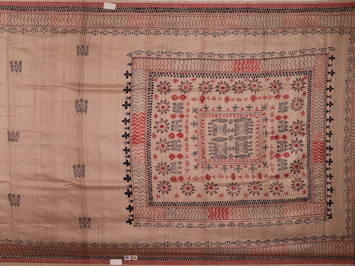 Handloom Sambalpuri Tusser Saree Handloom Saree_Tussser Silk Priyadarshini Handloom